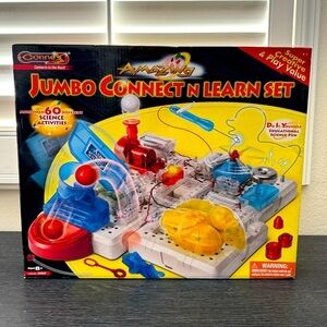 NIB Connex Amazing Jumbo Connect N Learn Set — Science Activities Robotics